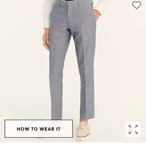 J. Crew Linen suit pants (NWT)